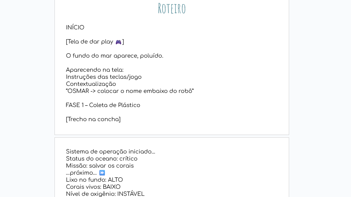Roteiro